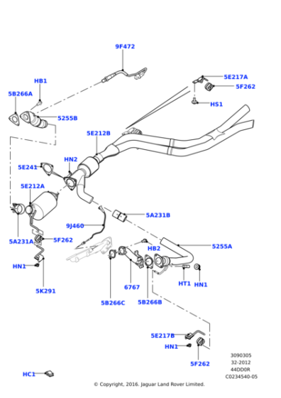 LR033094 - Land Rover Sensor