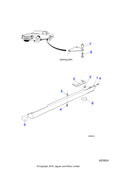 SPB1359 - Jaguar Protection cover