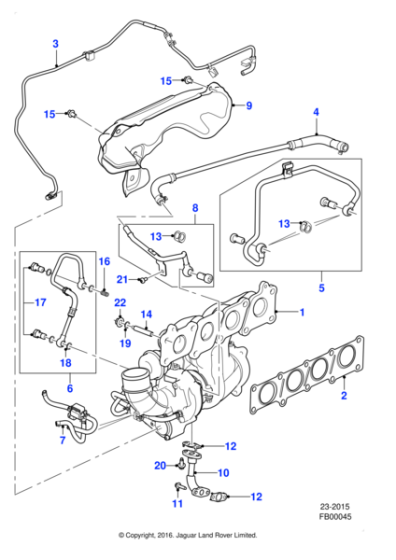 C2D23649 - Jaguar Heatshield