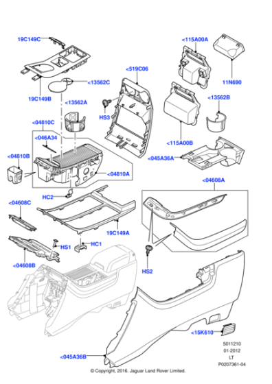 LR029752 - Land Rover Panel