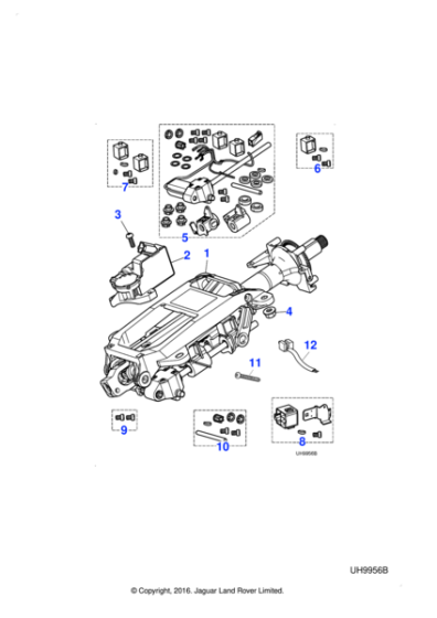 XR829834 - Jaguar Fitting kit