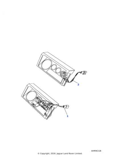 YMG109270 - Land Rover Harness instrument pack