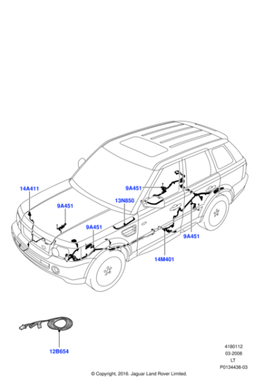 YNN500334 - Land Rover Wire