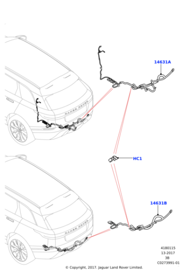 Towing Harness for Detachable Tow Bar, SVAutobiography Dynamic Edition only