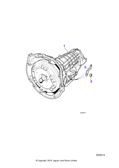 NNA4400DBN - Jaguar Automatic gearbox