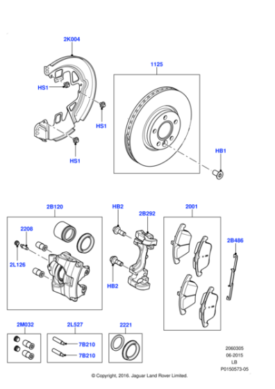 LR021628 - Land Rover Shield - Splash