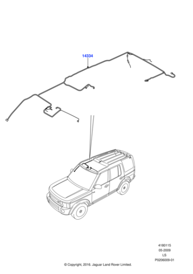 LR015769 - Land Rover Wire