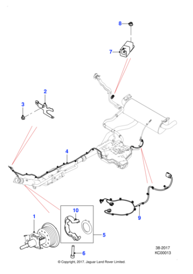 J9C21895 - Jaguar Link lead