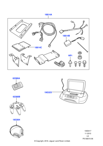 VUB503141 - Land Rover Kit - Installation