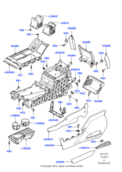 FJV501300AYX - Land Rover Finisher