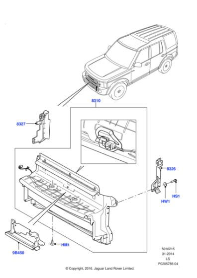 LR062475 - Land Rover Bracket