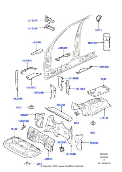 ETC500311 - Land Rover Insulator - Engine Compartment