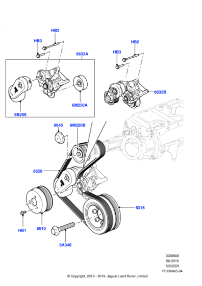 LR025977 - Land Rover Bracket