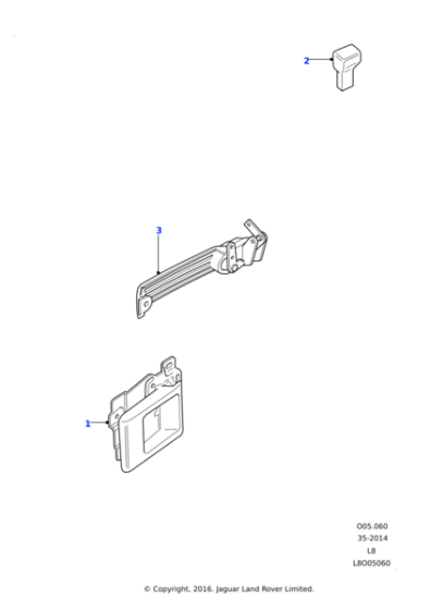 LR072884 - Land Rover Handle - Door - Outer