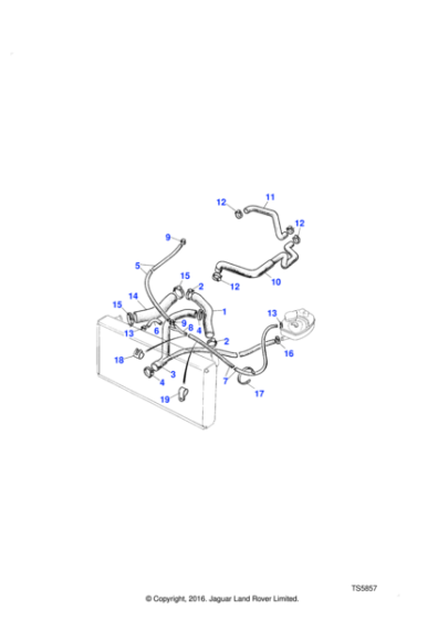 NTC3599 - Land Rover T Piece