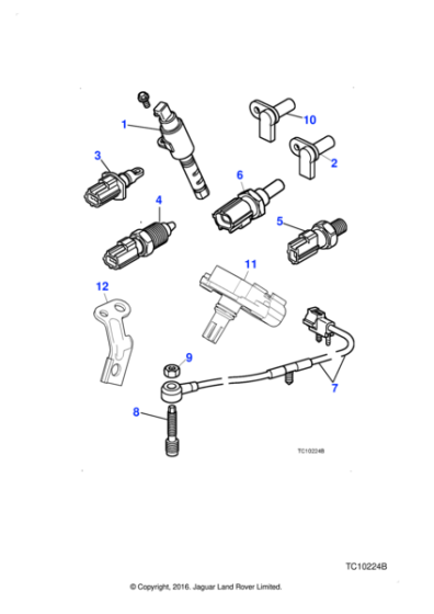 C2C22616 - Jaguar MAP sensor