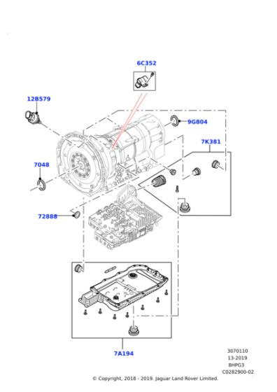 LR114011 - Land Rover Seal - Transmission