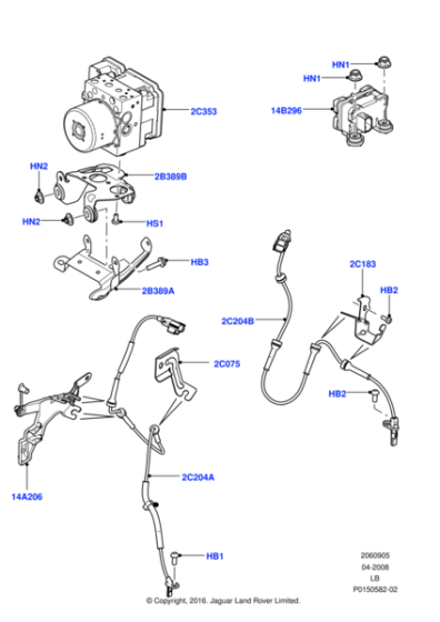 LR039934 - Land Rover Sensor