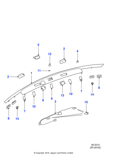 C2Z16681 - Jaguar Pad - Foam