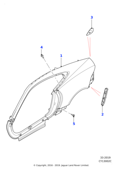 T2R16372 - Jaguar Bracket