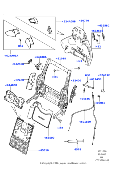 LR028283 - Land Rover Bezel