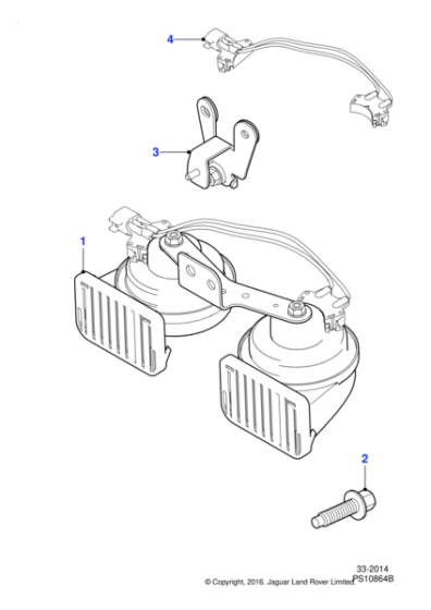 C2Z21169 - Jaguar Link lead