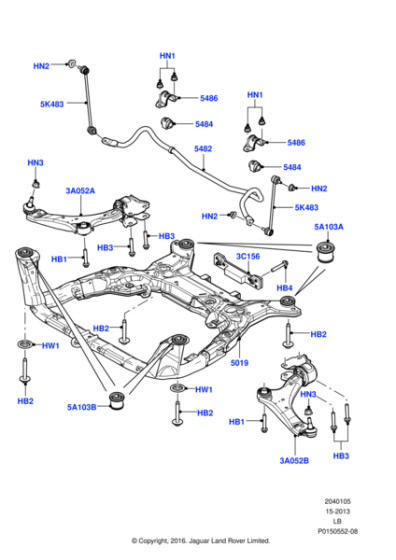 LR031470 - Land Rover Damper - Vibration