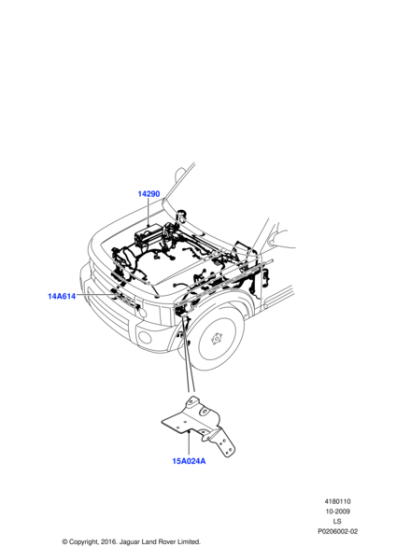 LR015788 - Land Rover Wire