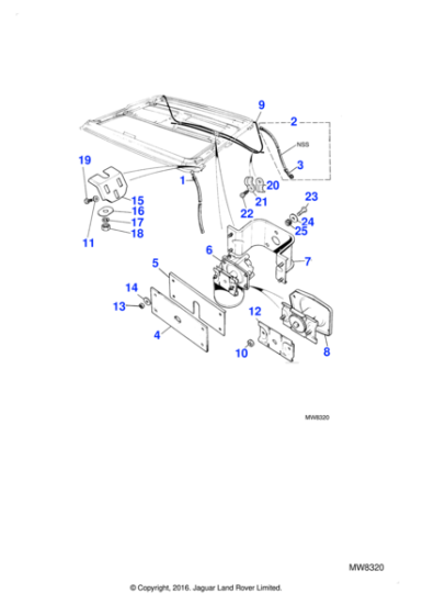 UFS1195H - Jaguar Screw