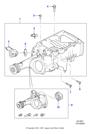 AJ813577 - Jaguar Supercharger