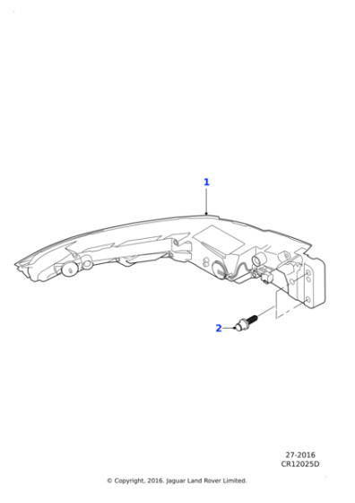 T2R24154 - Jaguar Lamp cluster