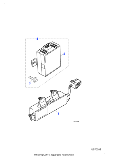 XR837439 - Jaguar Security kit