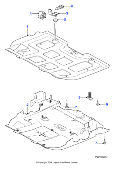 C2C15887 - Jaguar Bracket