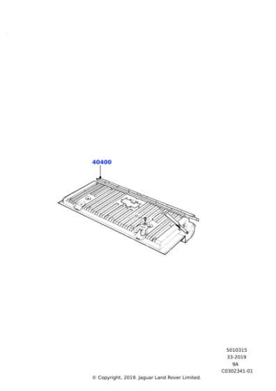 390315 - Land Rover Tailgate Less Hinges