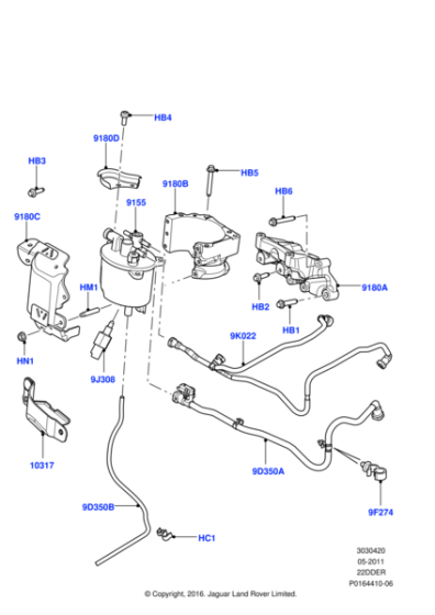 LR029269 - Land Rover Sensor