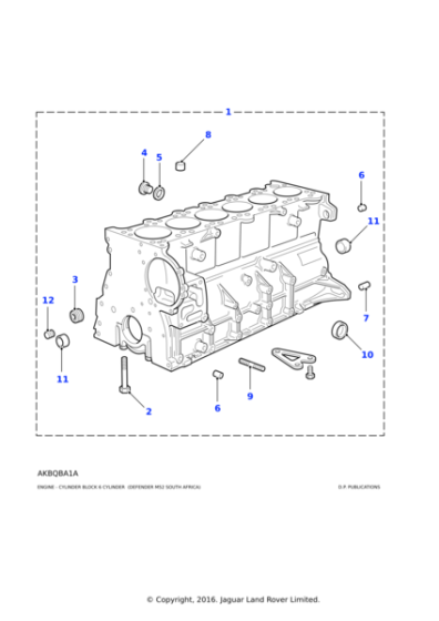 1735525 - Land Rover Bolt