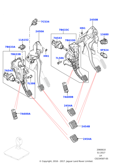 LR044440 - Land Rover Master Cylinder