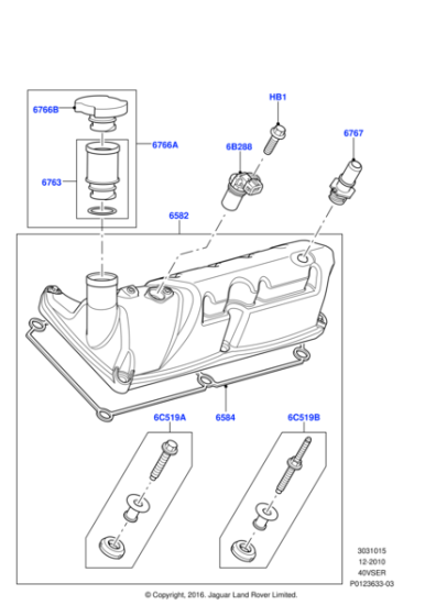 LR000442 - Land Rover Sensor