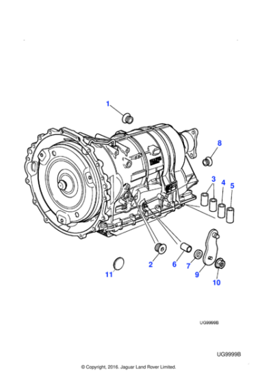 C2C38962 - Jaguar Screw plug