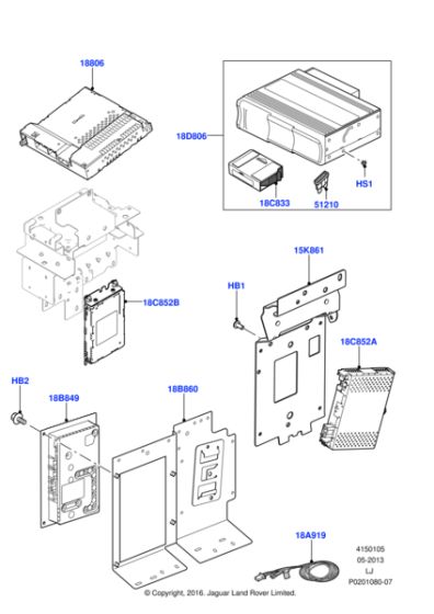 LR025951 - Land Rover Magazine - Cd Autochanger