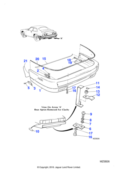 SPB1361 - Jaguar Chip protection tape