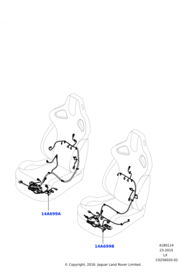 LR120222 - Land Rover Wire