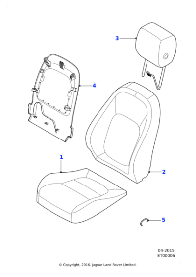 T2H1813QKY - Jaguar Squab cover