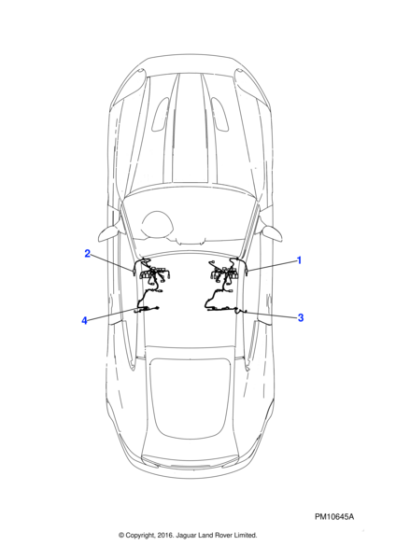 C2P13935 - Jaguar Driver's seat harness