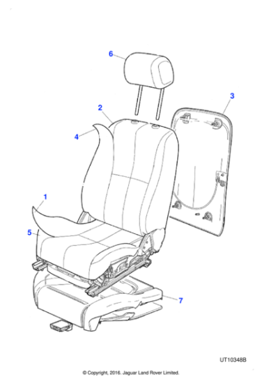 XR841418AGZ - Jaguar Squab cover