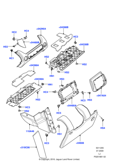 LR024049 - Land Rover Panel