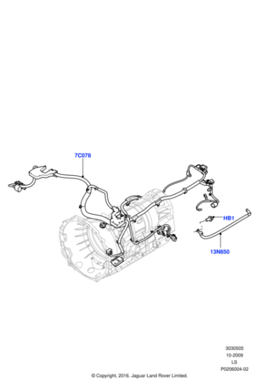 LR053088 - Land Rover Wire