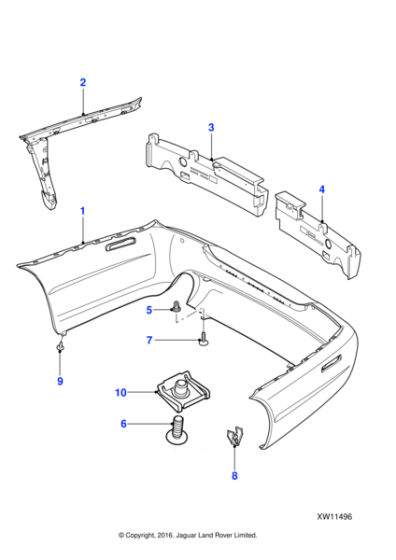 C2C35409 - Jaguar Foam insert