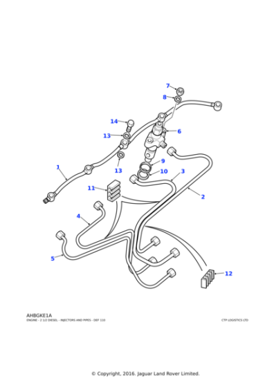 247179 - Land Rover Washer-injector sealing