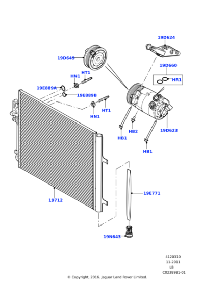 LR056302 - Land Rover Kit - Compressor